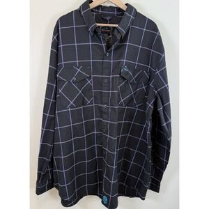 Throttle Addkit Angelias Dream Foundation 5XL Black Plaid  Skull Biker RARE